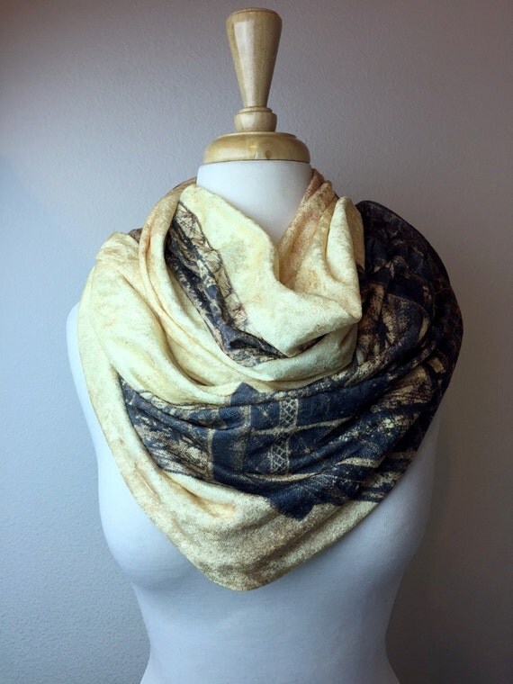 paris eiffel tower Infinity Scarf handmade by hellominky on Etsy