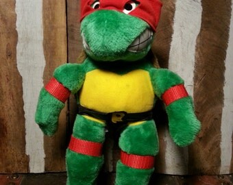 1989 tmnt plush