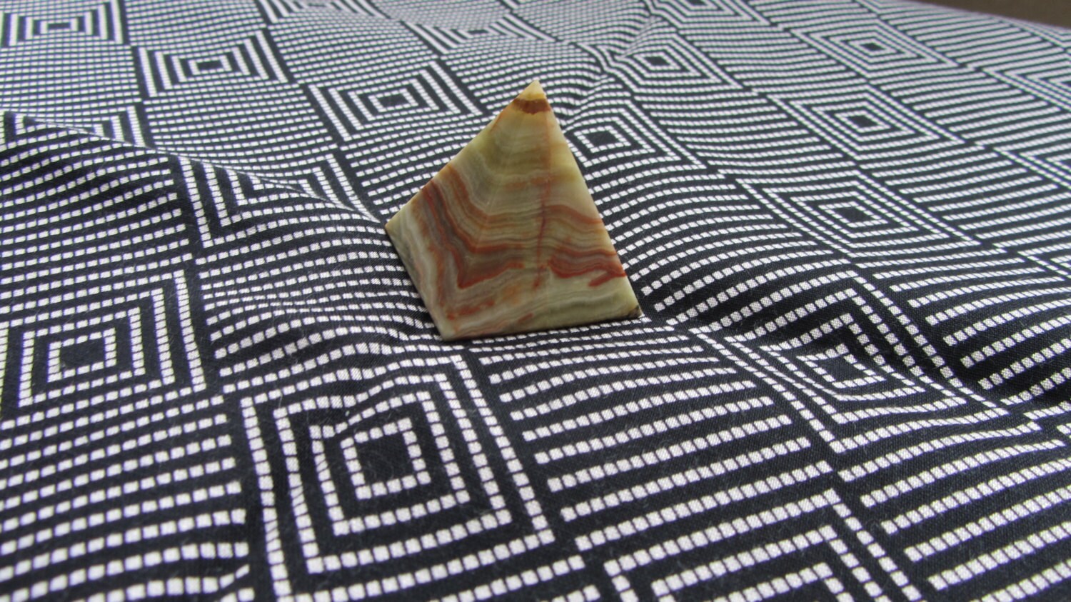 Dark Ukrainian cotton fabtic, Vintage supplies from Ukraine, rectangular pettern