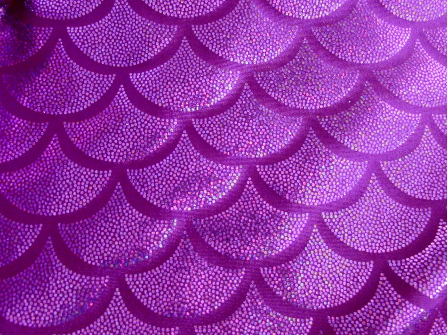 Mermaid Scale Spandex Fabric Fish Scale Print Sold By The Yard