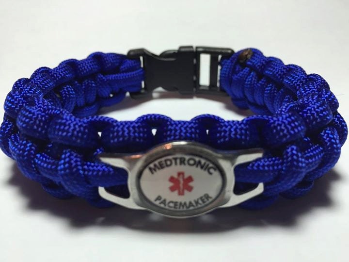 Medtronic Pacemaker Medical Alert Bracelets by KnotRightParacord