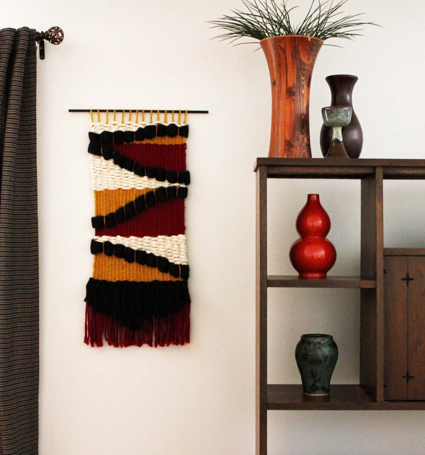 Wall Weaving Woven Wall Hanging Wall Art Fiberart By EastParlor