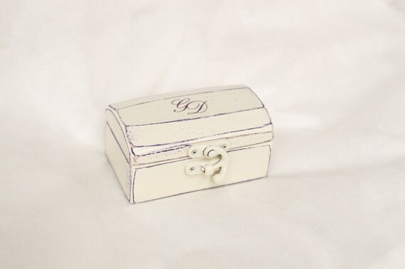 Double Ring Box Wedding Ring Box Personalized Rings Box Ring Bearer Box Proposal Ring Box Hearts Engagement Ring Box