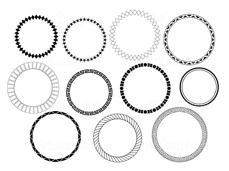 black frames png on Etsy, a global handmade and vintage marketplace.