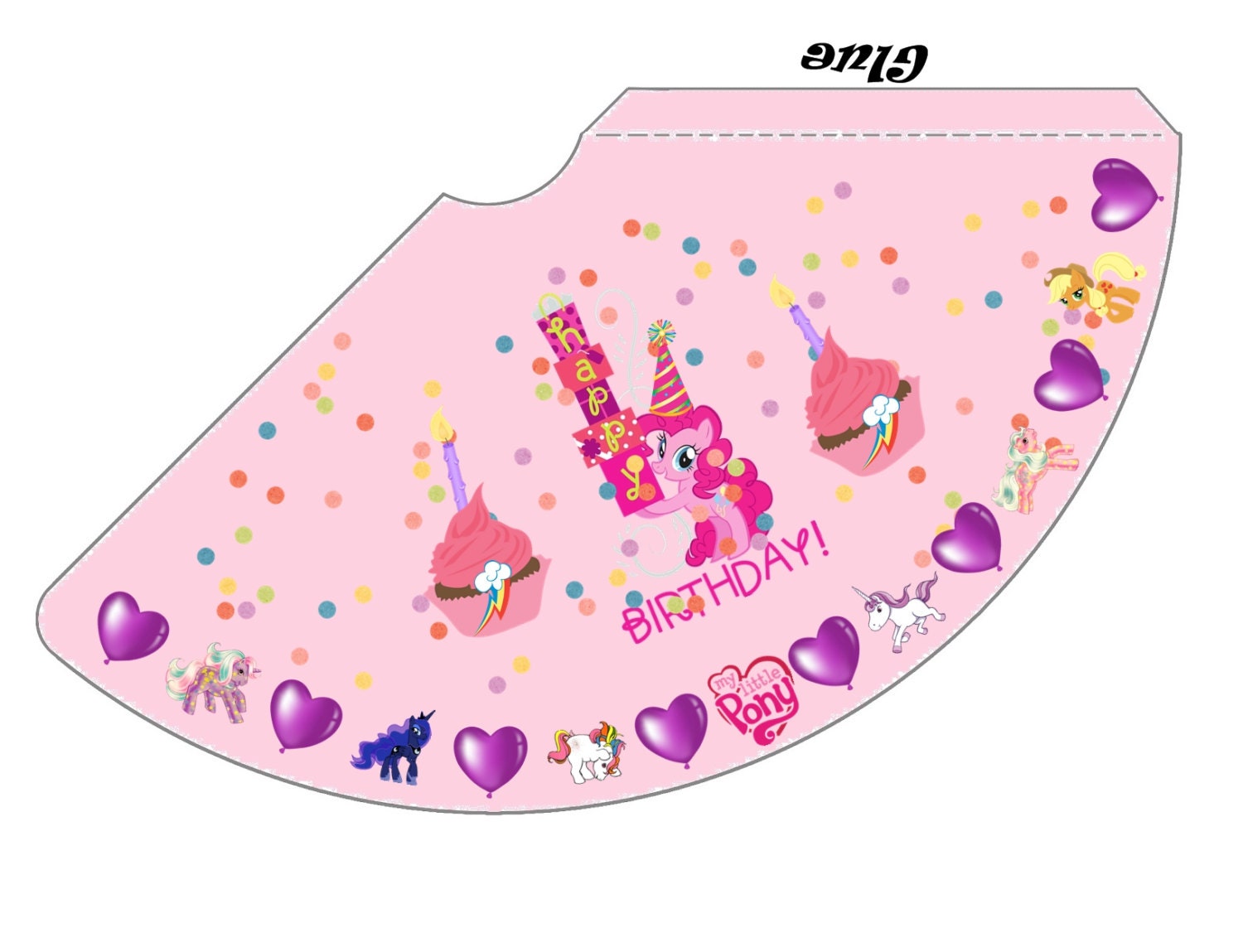 my little pony party hats