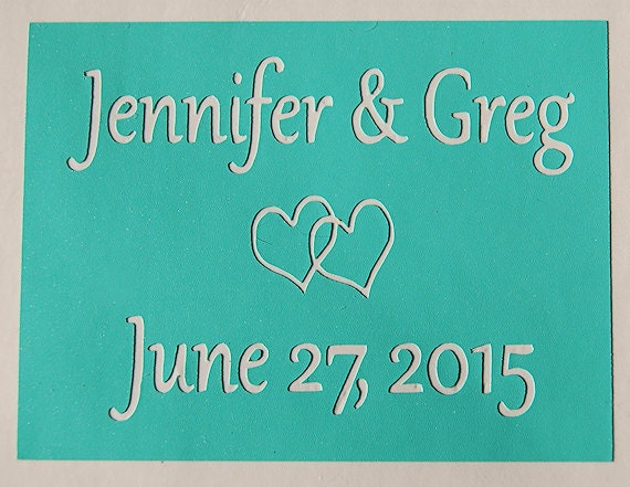 Champagne Glass Etching Stencil Bride and by ArtisanGlassStencils