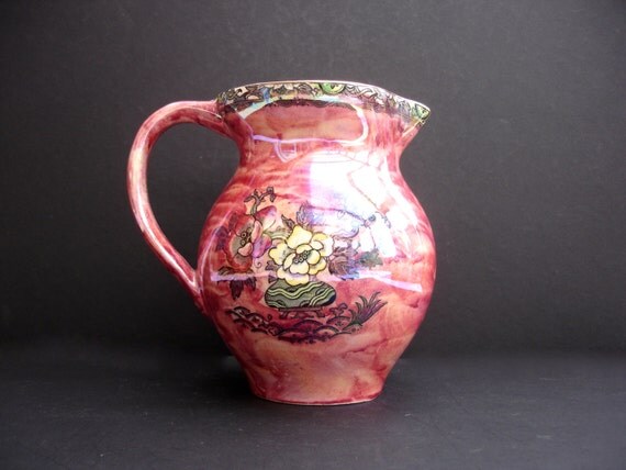 1945 Arthur Wood Vintage Jug Astoria Royal Bradwell by FillyGumbo