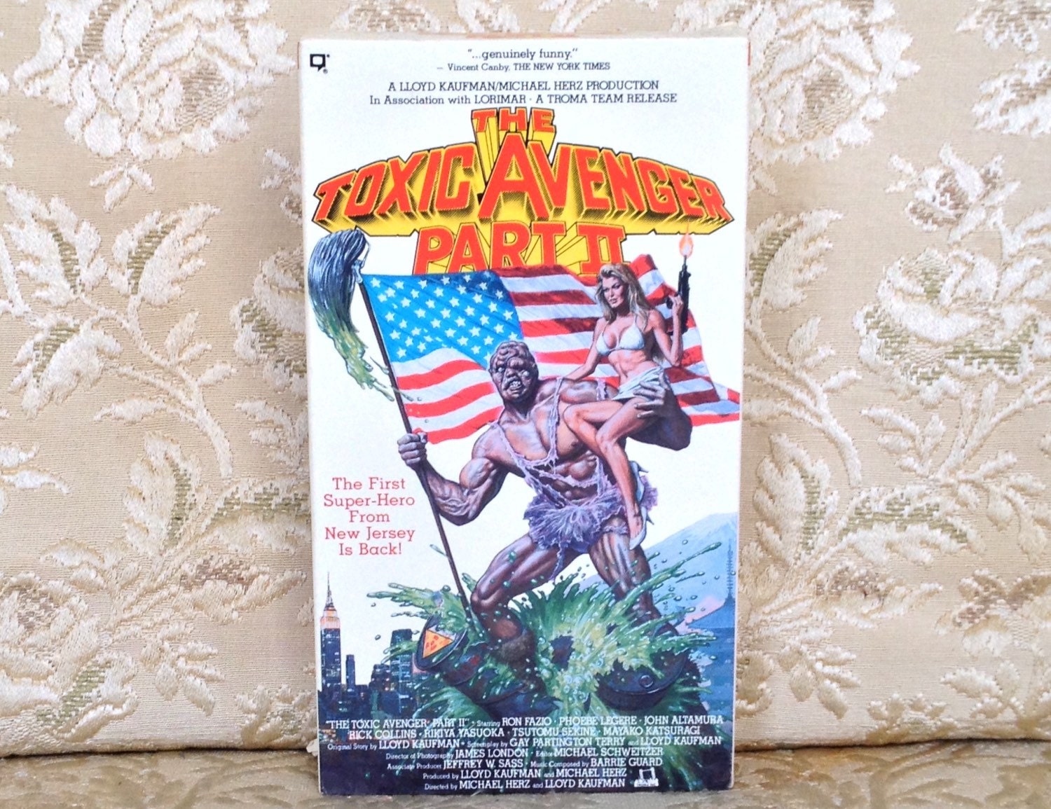 The Toxic Avenger Part II VHS 1989 Troma Comedy By VideoObscura