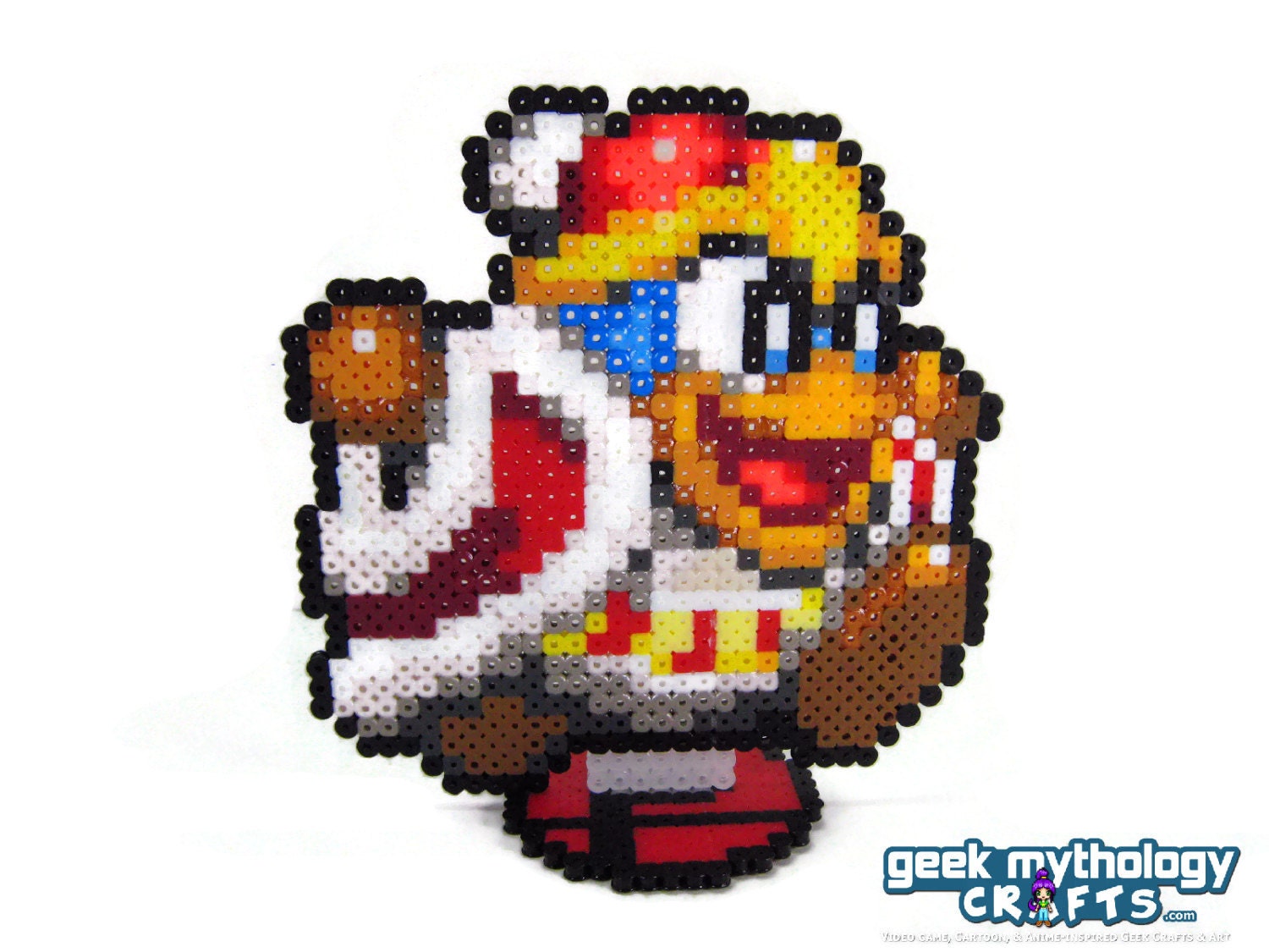 King Dedede Super Smash Bros Kirby Perler By Geekmythologycrafts