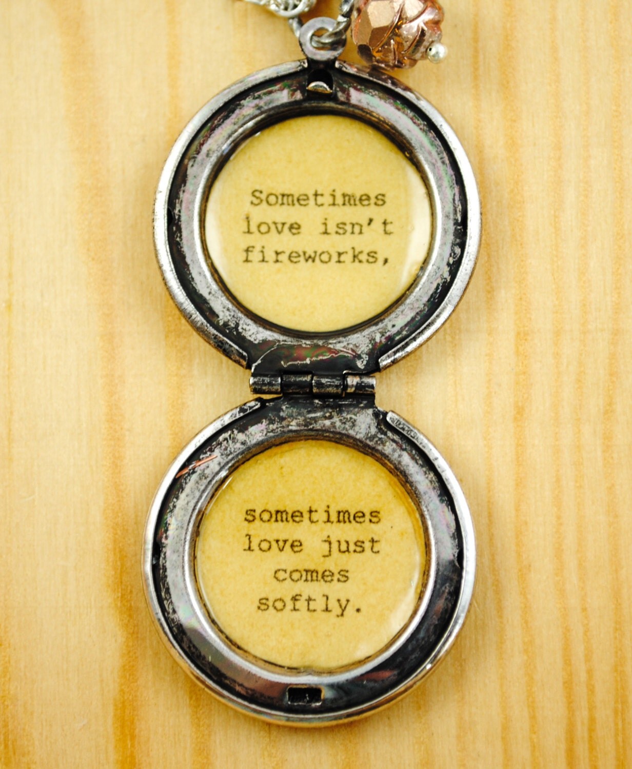 Love Comes Softly Quote Women S Locket By Busybeezchickadeez