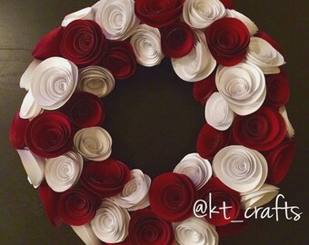 Items Similar To Rose Wreath On Etsy