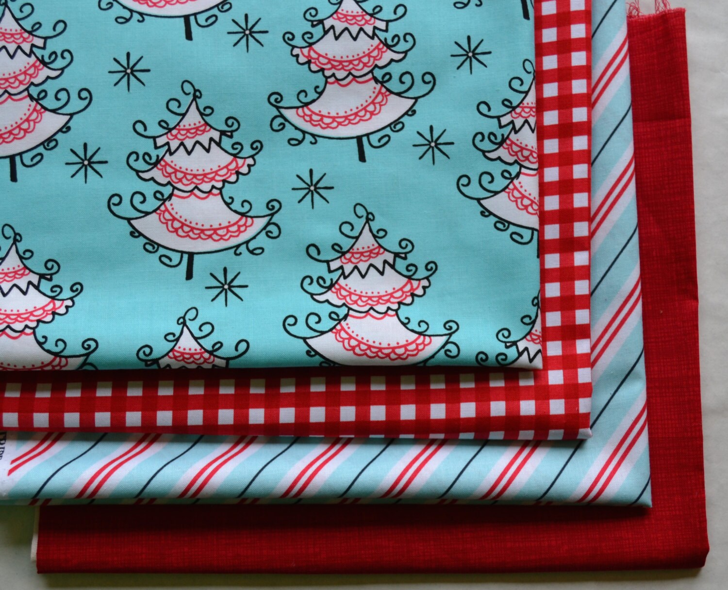 Christmas Fabric Fat Quarter Bundle Cotton By ChristmasJul On Etsy