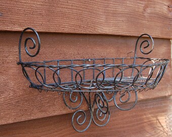 Items similar to Large Antique Vintage Metal Wire Plant Stand/Garden on
