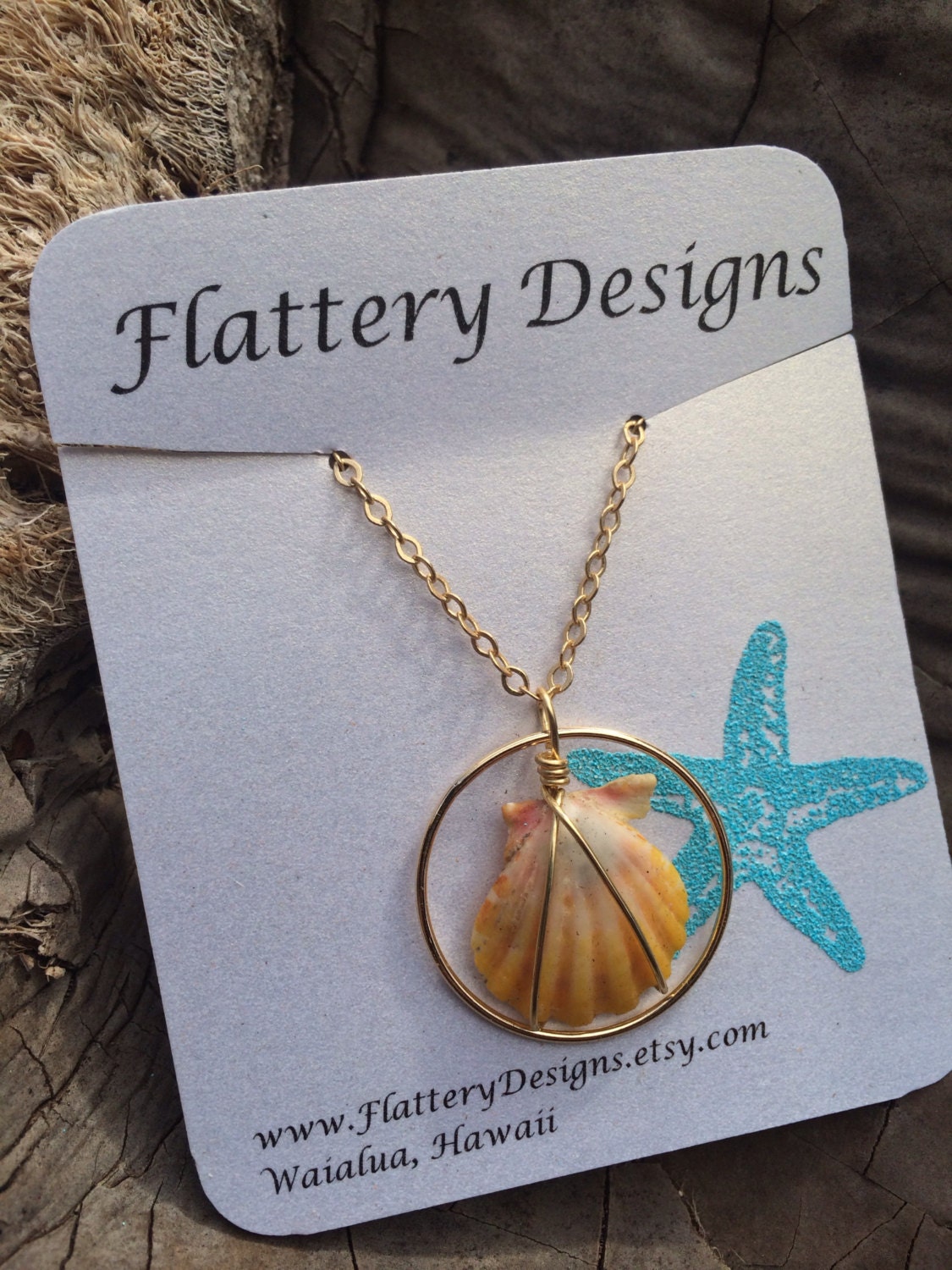 Hawaiian Sunrise Shell Necklace By FlatteryDesigns On Etsy