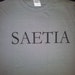 Saetia T Shirt Hardcore Punk Emo Screamo Band