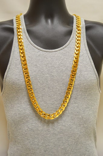 Hip Hop Style Mm Men S K Gold Layered Heavy By Jeweller