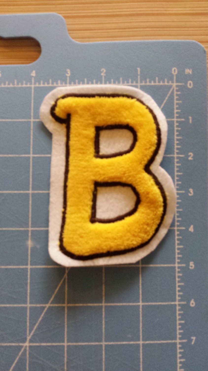 Varsity Letter Jacket Patch Placement