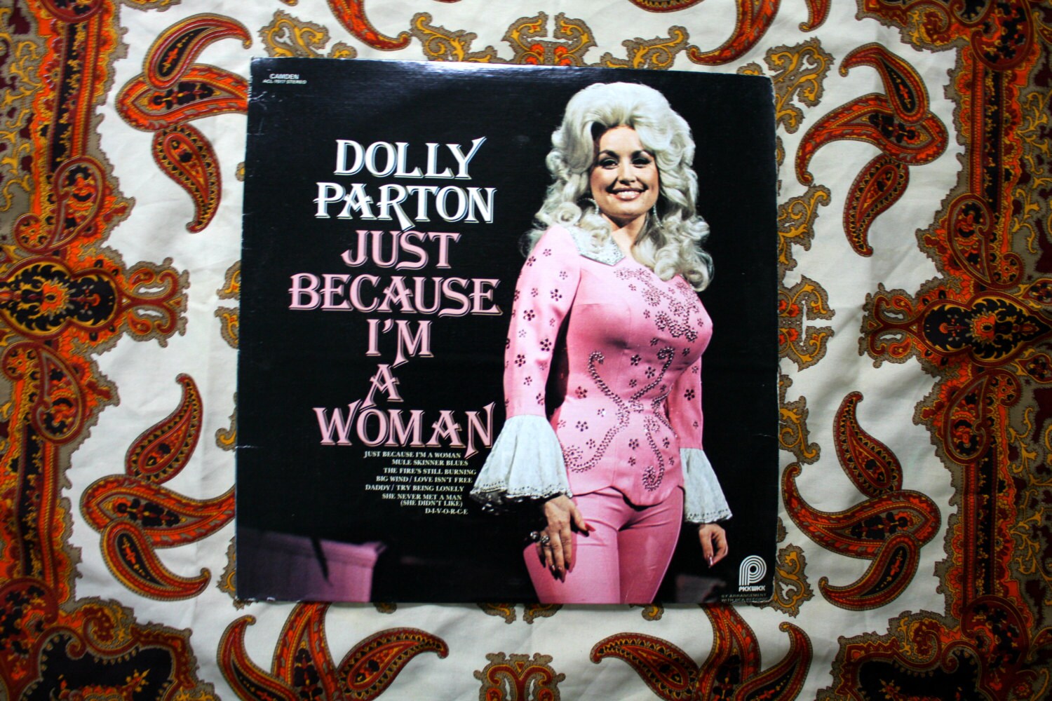 Dolly Parton Just Because I M A Woman Vintage Vinyl