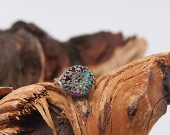 Items similar to Blaster Ring...pew pew... A sterling silver rebel