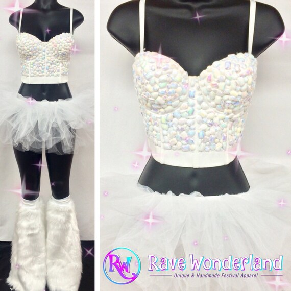 white rave outfits