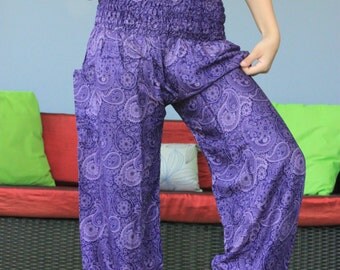 rayon pants elastic waist