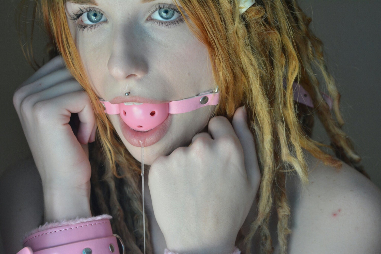 Alorali Suicide Ball Gag And Drool Fetish Digital By Alorali