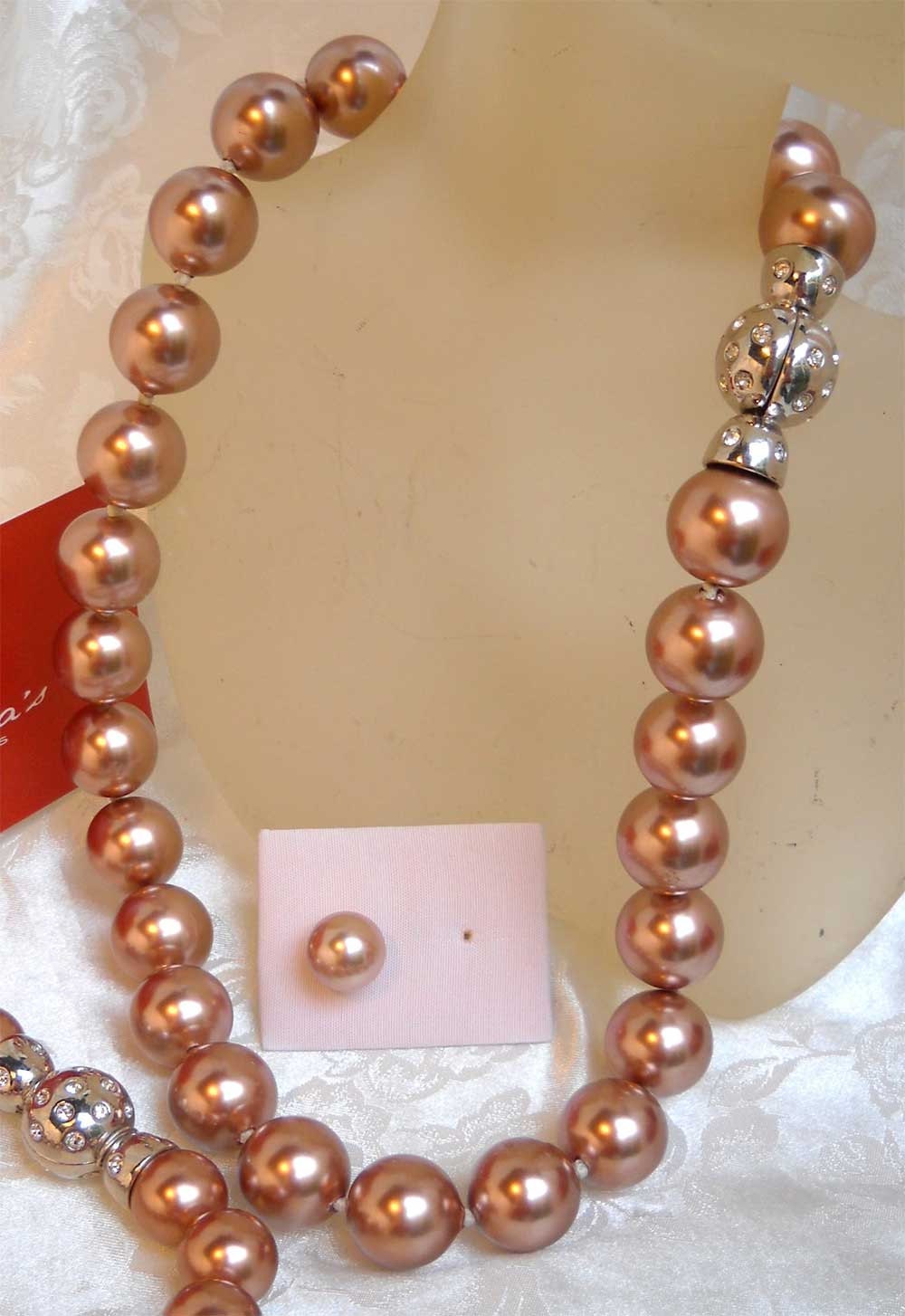 Majorca Mallorca Pearl Necklace Single Strand By FRANCISCASPEARLS