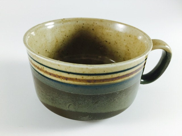 Items Similar To Vintage Stoneware Otagiri Style Soup Mug Ceramic