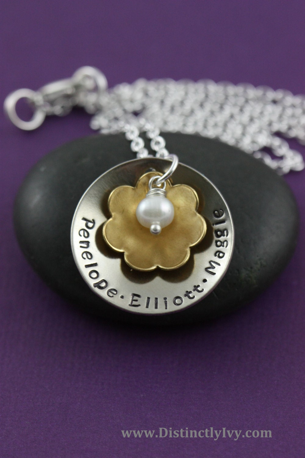 Large Ring Adjustable Blue Flowers by DistinctlyIvy on Etsy