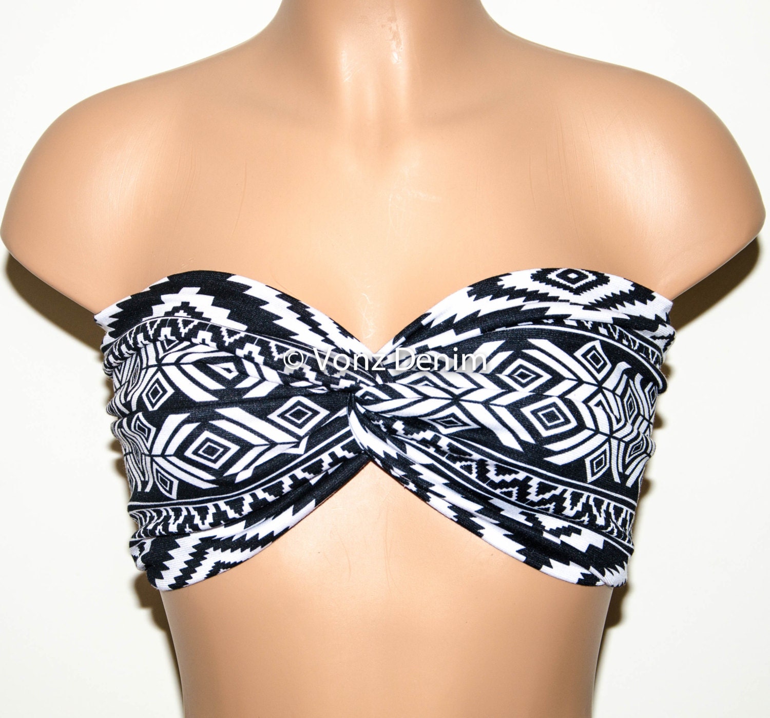 Items Similar To Spandex Bandeau Swimwear Bikini Bra Top Swim Swimsuit