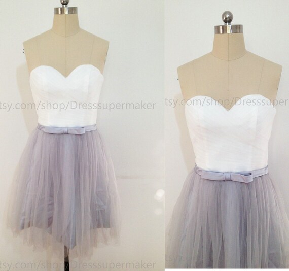 Tulle Bridesmaid Dresslace Prom By Dresssupermaker On Etsy 3931