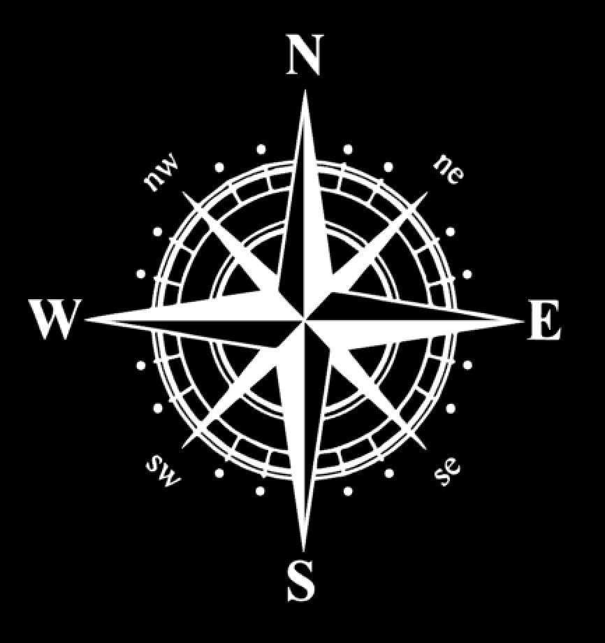 Nautical Compass Rose Vinyl Decal By LightshipDesign On Etsy