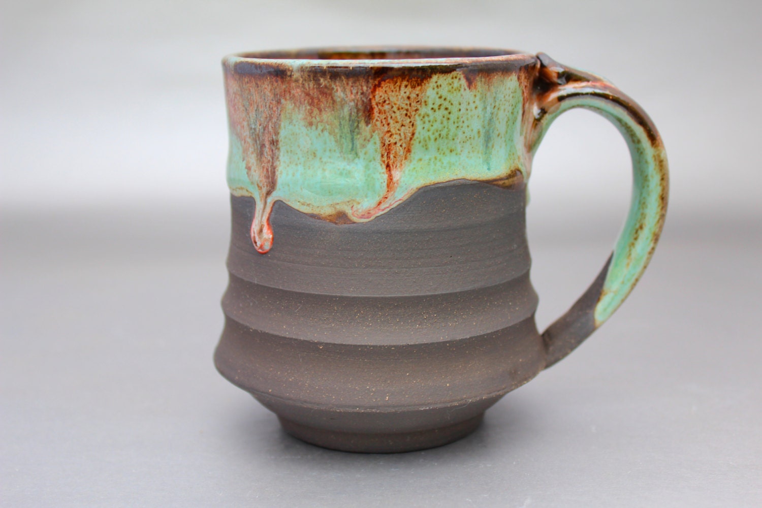 Ceramic Mug Wheel Thrown Pottery Mugs Ceramic By StoneHavenPottery