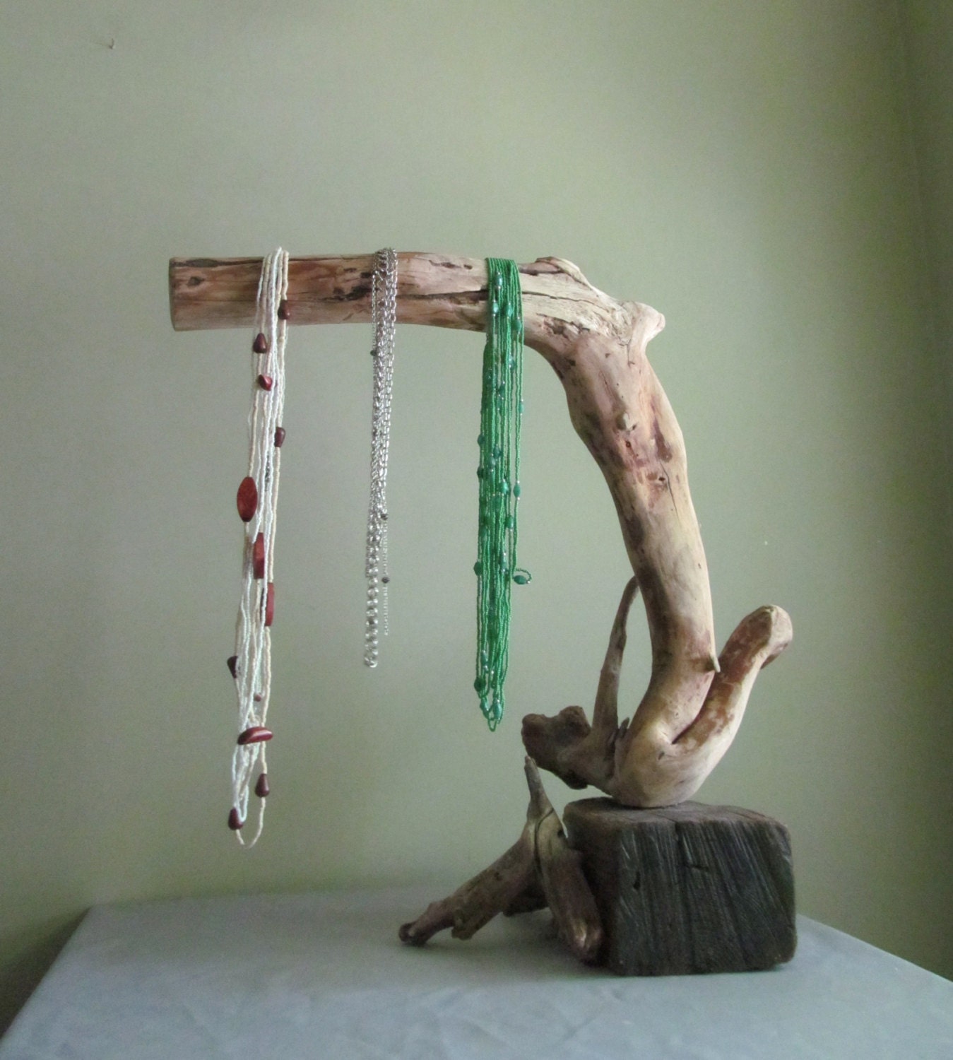 Driftwood Necklace Display Driftwood Boutique Display