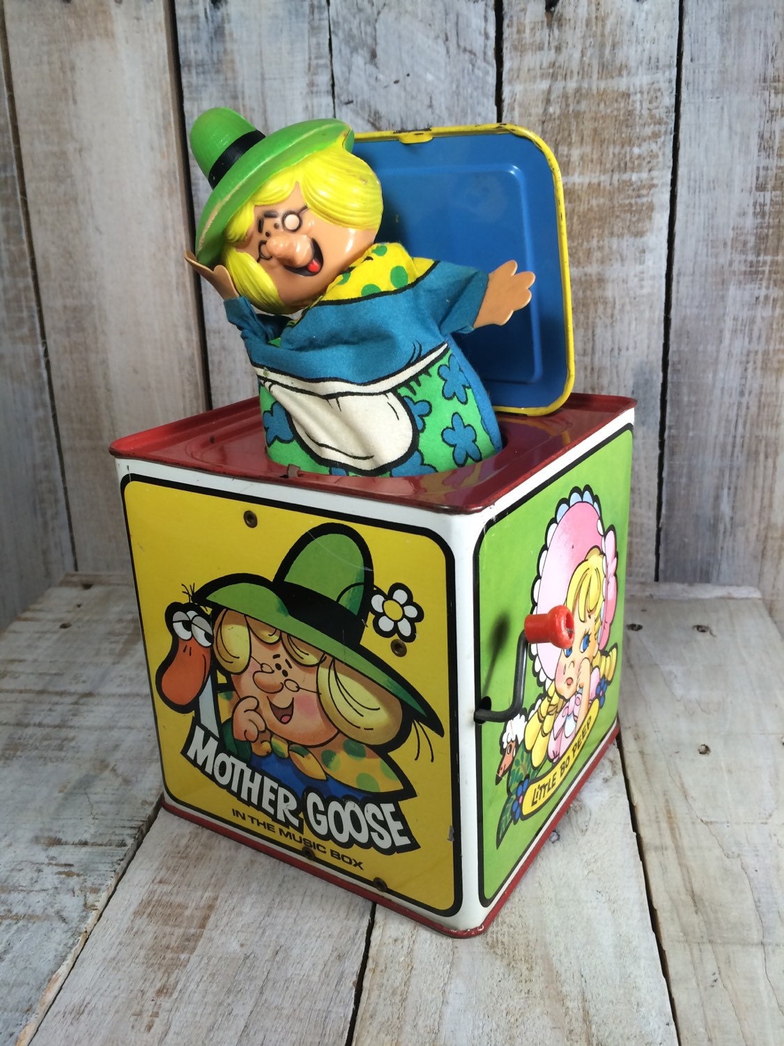 mattel mother goose jack in the box