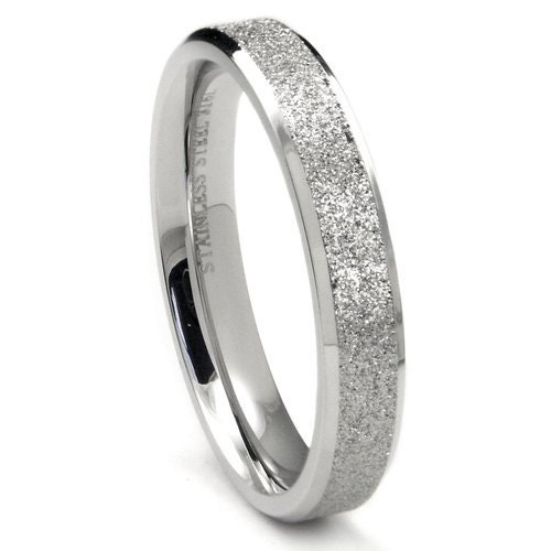 Custom Mm Sparkle Wedding Band Thin Width By Ringsbymitchell