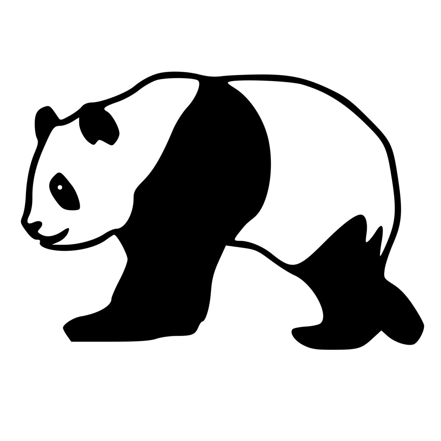 Adult panda bear