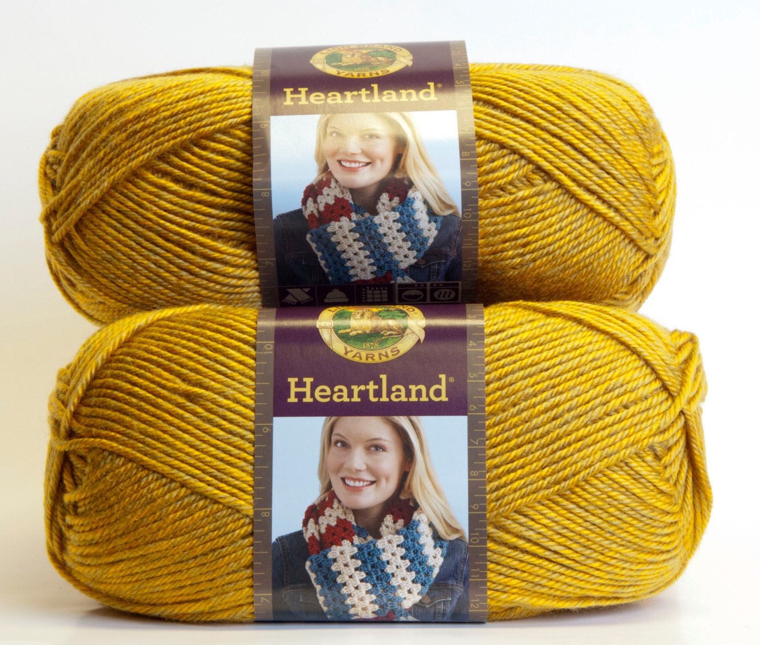 Lion Brand Heartland Acrylic Yarn Yellowstone By PenandHook