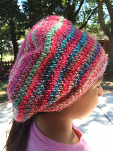 Multi Colored Crocheted Hat