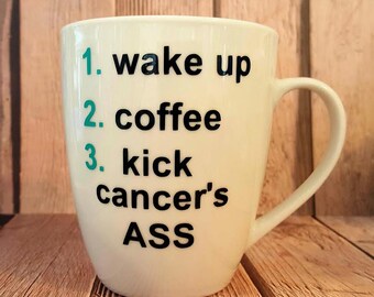 Kick Cancers Ass Etsy