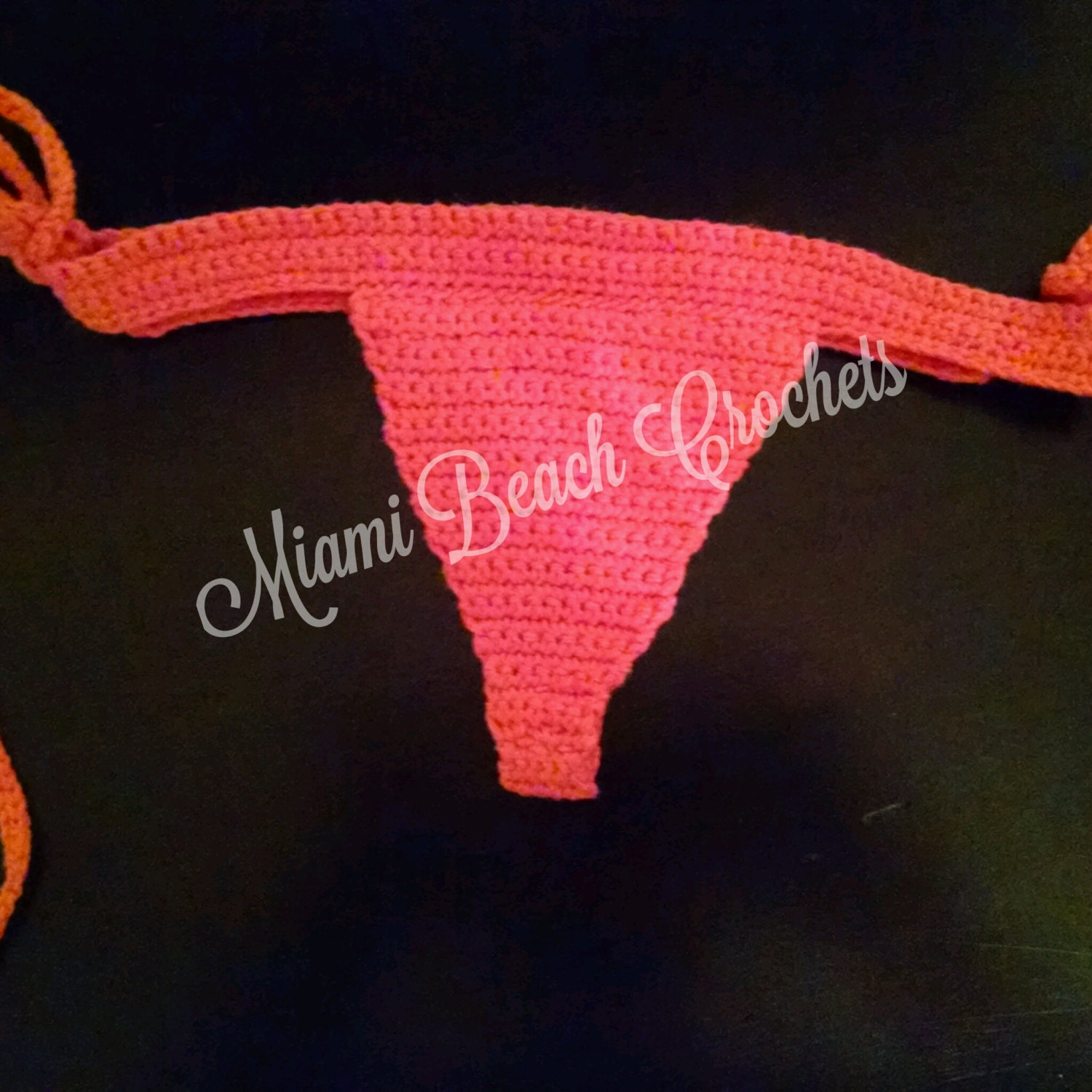 Crochet Bikini Coral By MiamiBeachCrochets On Etsy