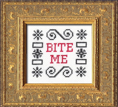 Subversive Cross Stitch PDF Pattern Beeyatch