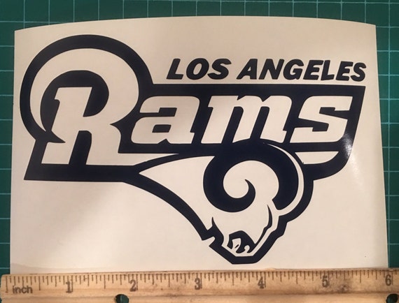 Los Angeles Rams Vinyl Decals Available In All By Islanddecals