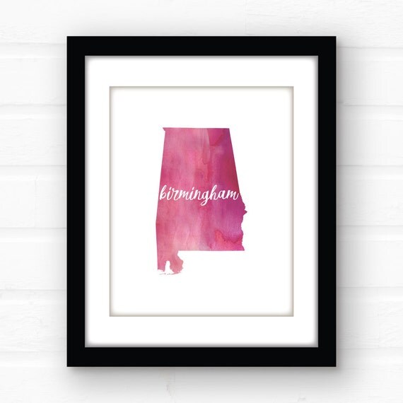 25 Birmingham Art Prints You Need in Your Life 3 PaperFinchDesign / Etsy