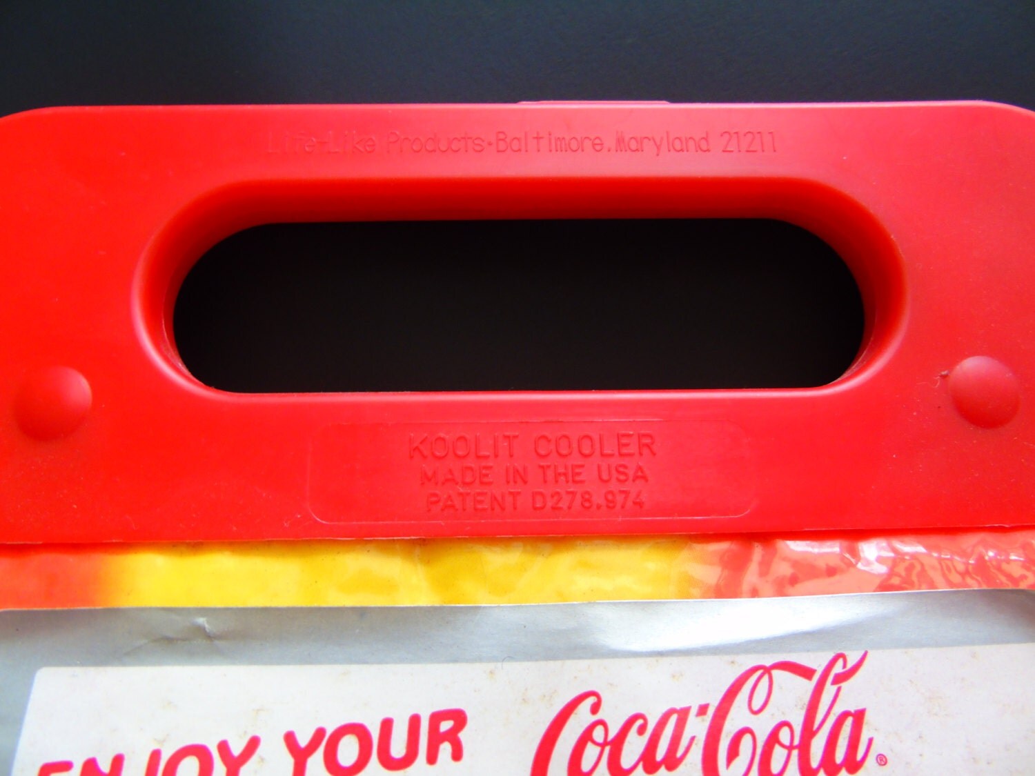 Coca Cola Koolit Insulated Vinyl Bag Cooler Carrier