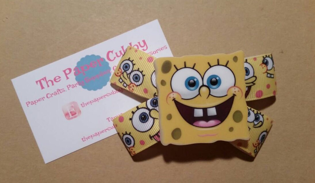 Items Similar To Spongebob Squarepants Inspired Popcorn Boxes On Etsy