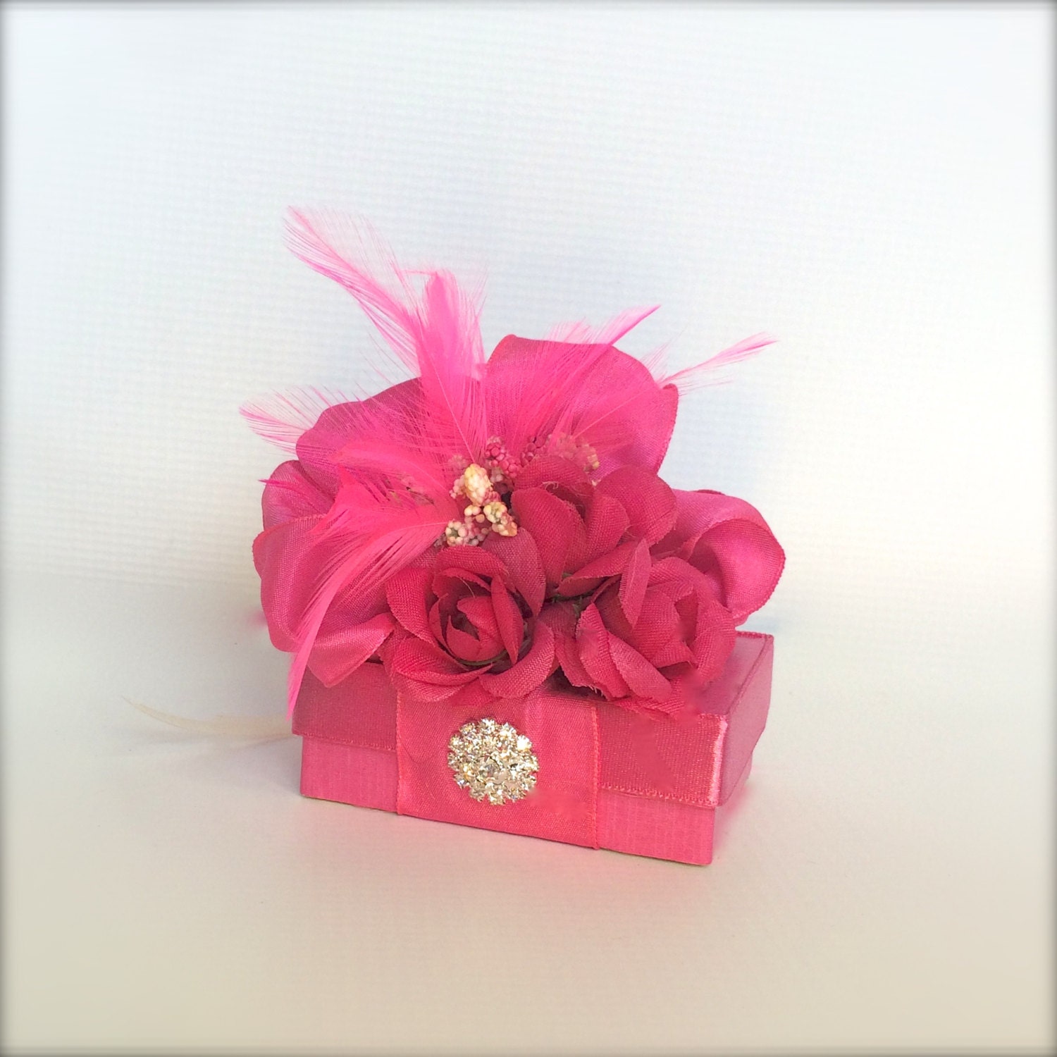 Gift Box Jewelry Gift Box Fuchsia Gift BoxesWedding Favor Box