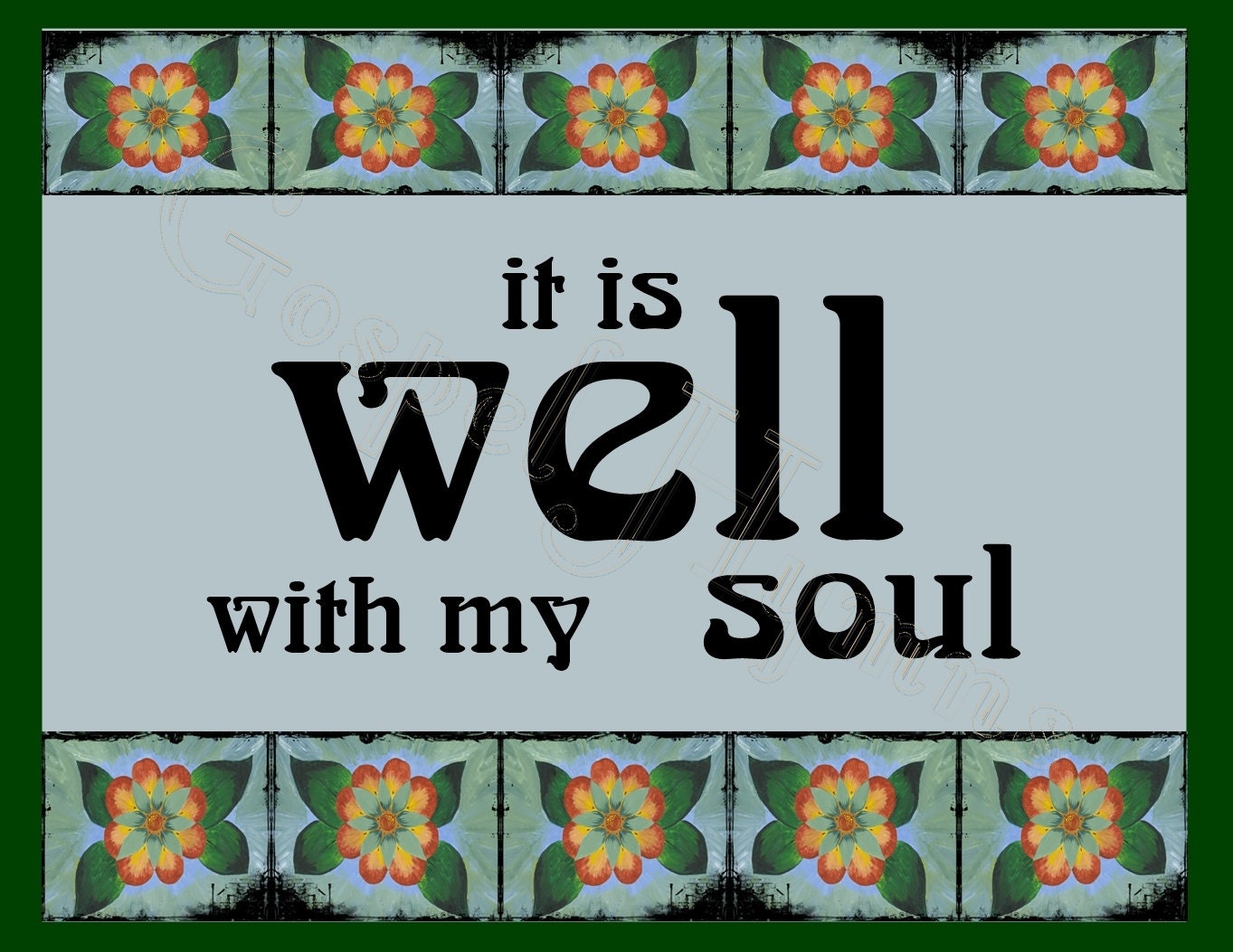 It Is Well With My Soul Hymn Card Set Christian By Gospelhymns