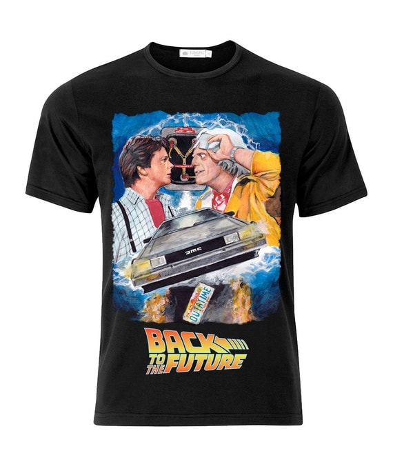 Back To The Future Outta Time Custom Artwork Movie By Tshirtwearz