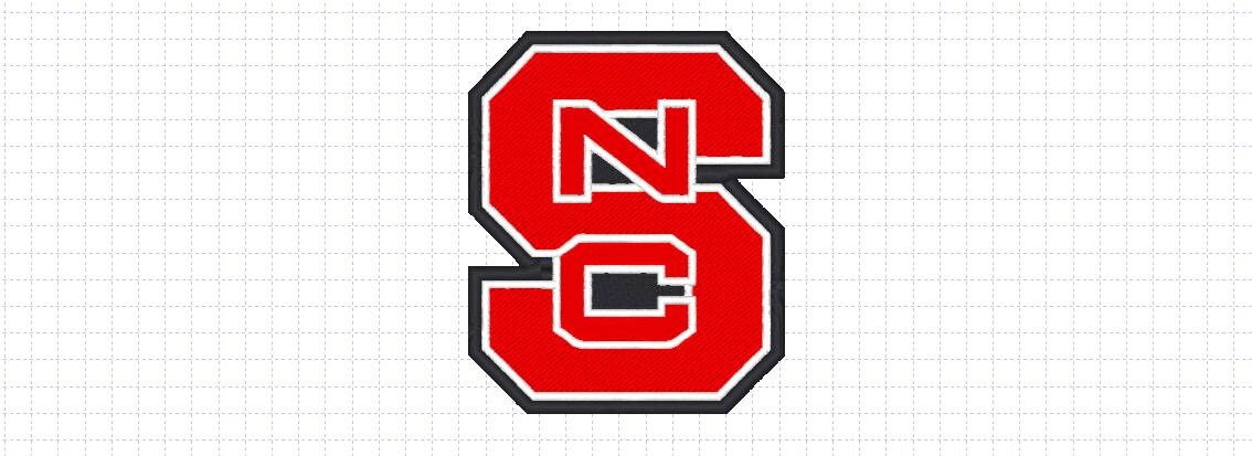 North Carolina State Wolfpack Embroidery By Willowembroidery